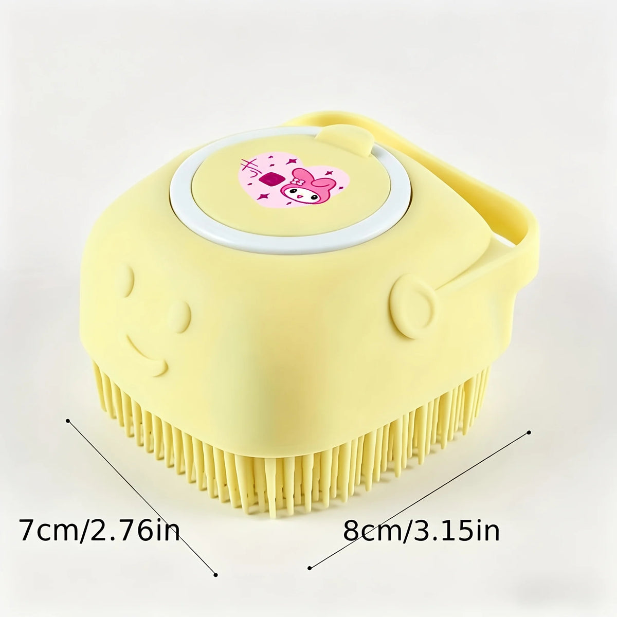 Pet Massage & Bath Brush for Dogs and Cats