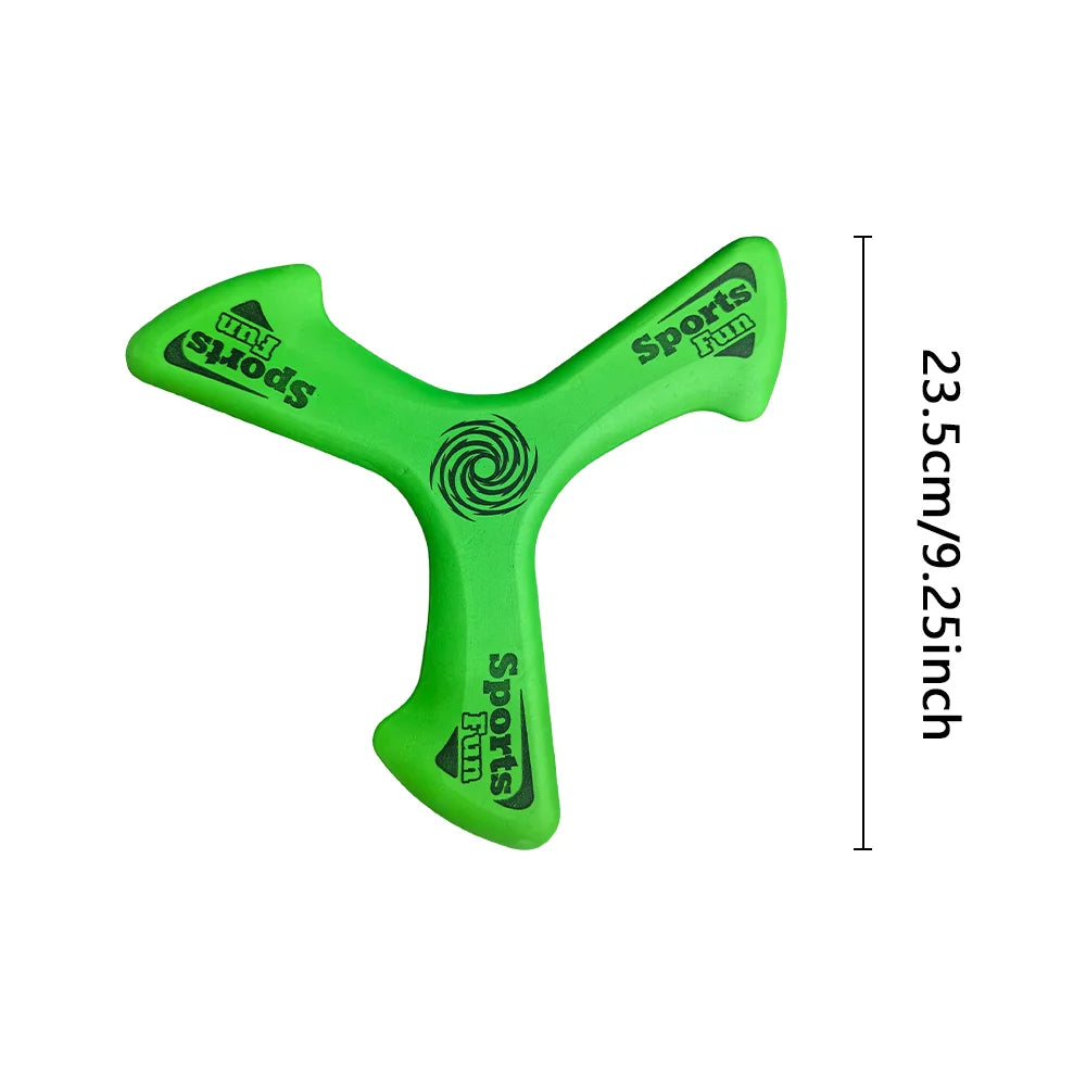 Outdoor Interactive Dog Boomerang Toy Three Wings Pet Flying Disc Lightweight Safe Bite Resistant Puppy Training Throw Play Toy Pet Entertainment Supplies