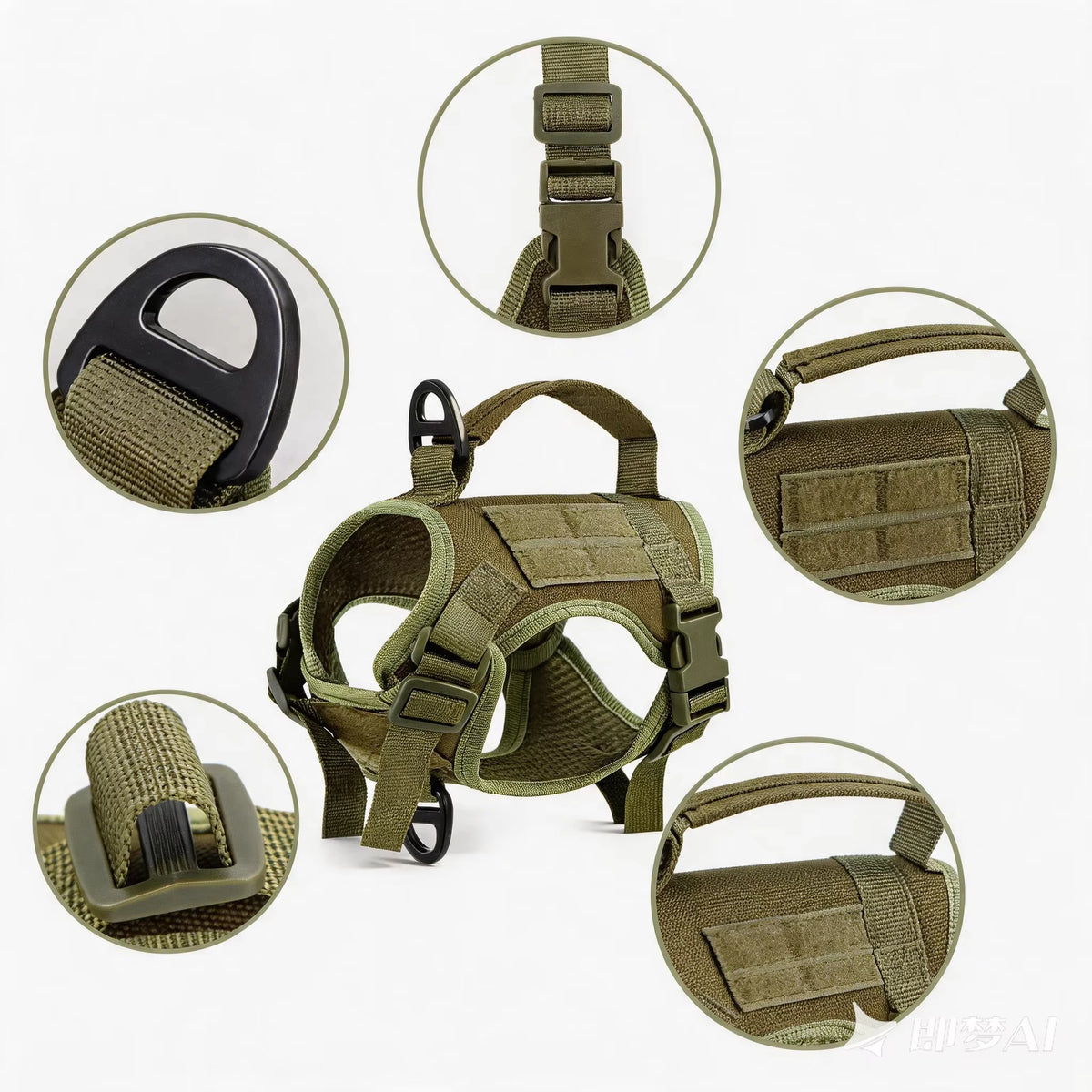 Escape-Proof Tactical Cat Harness & Leash Set