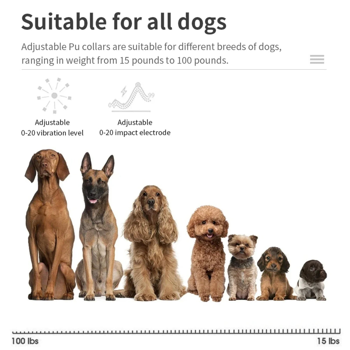 Rechargeable Automatic Anti-Bark Dog Collar