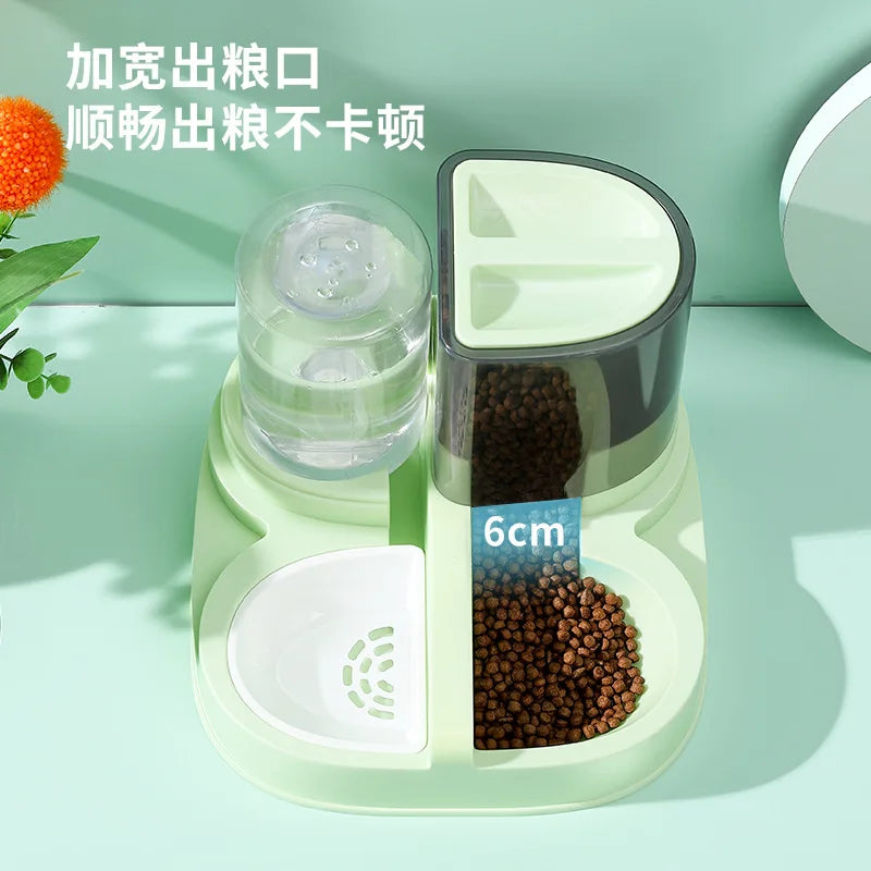 Pet Automatic Feeder Cat Bowl Water Food Integrated Dog Water Dispenser Cat Food and Cat Supplies