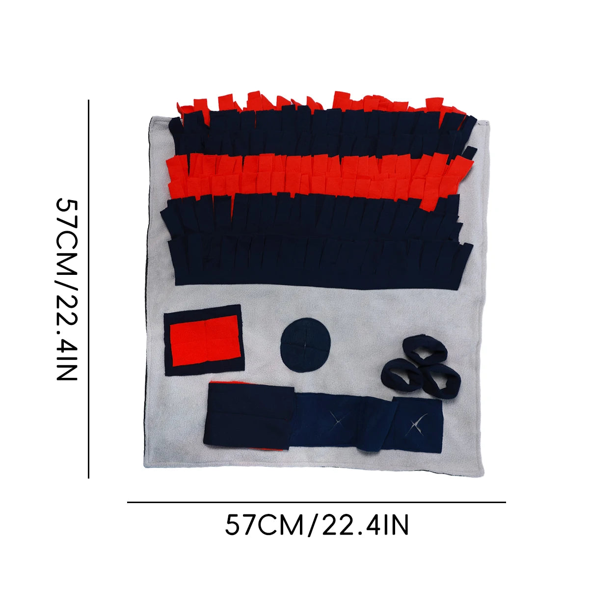 Dog Snuffle Mat for Foraging & Nose Work