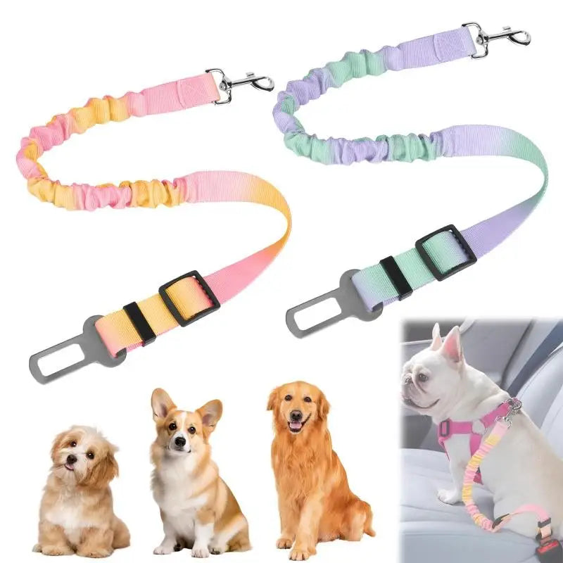 Pet Safety Belt for Dogs, Car Seat Artifact for Small and Medium Puppies, Safety Buckle for Cats, Fighting Teddy Supplies