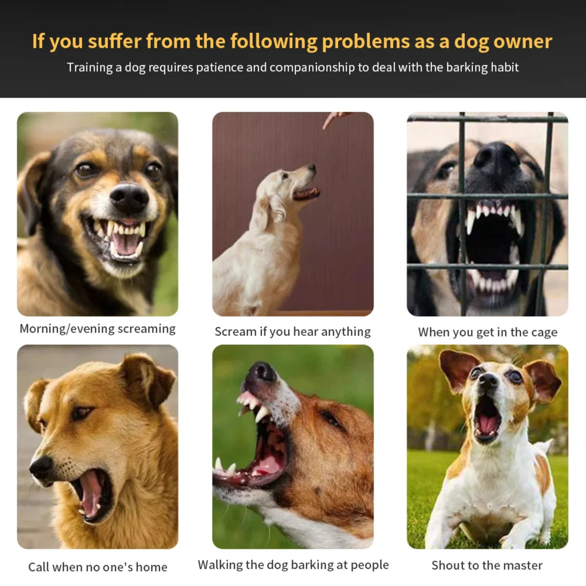 Rechargeable Automatic Anti-Bark Dog Collar
