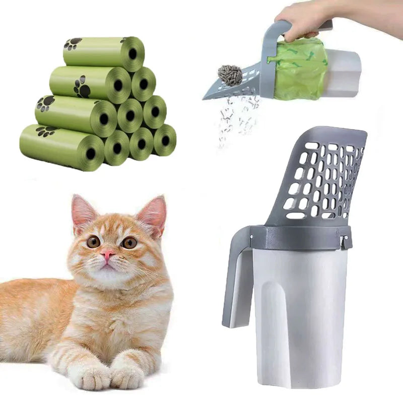 Removable-Filter Cat Litter Scoop