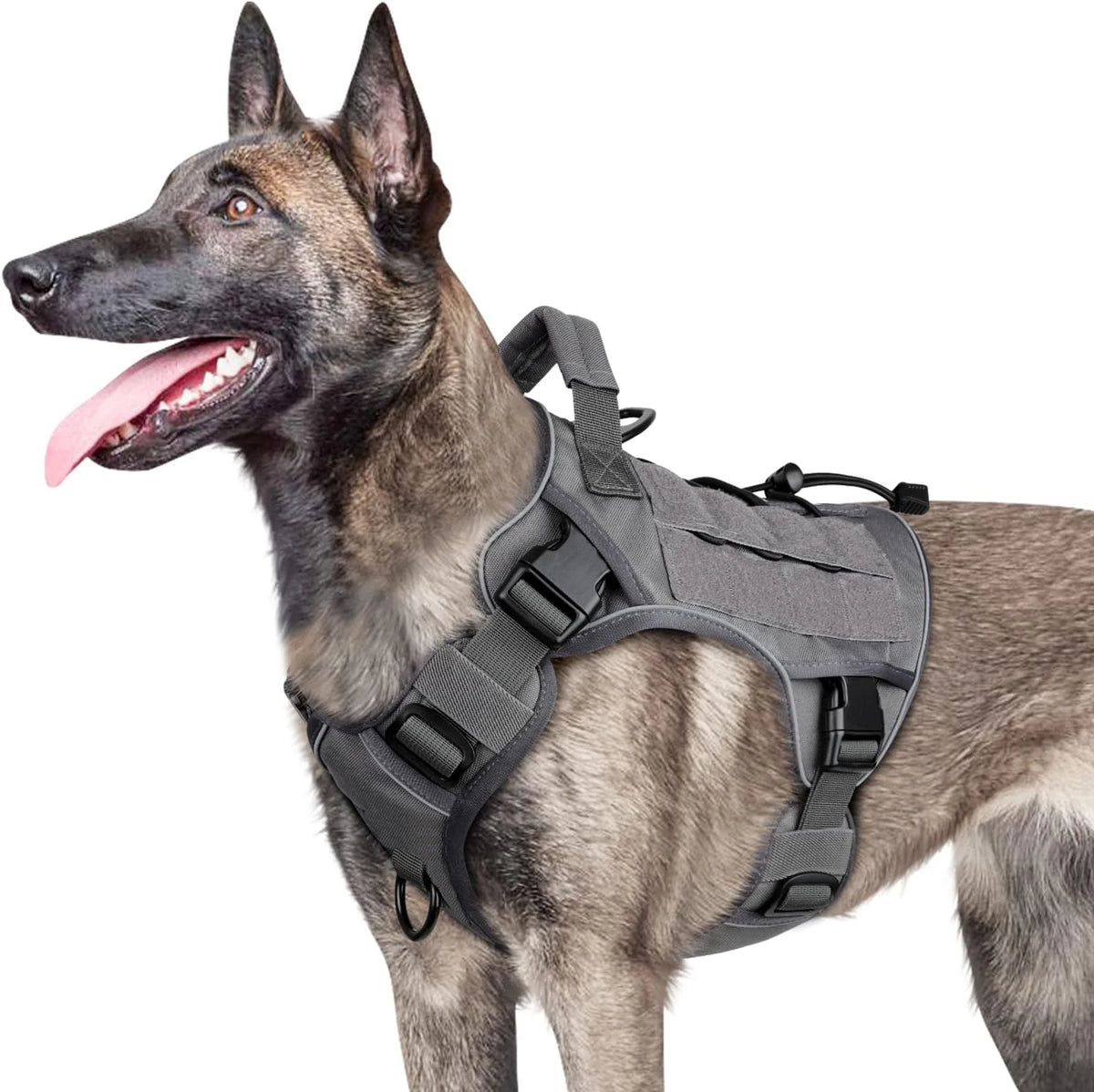 Reflective No-Pull Tactical Dog Harness