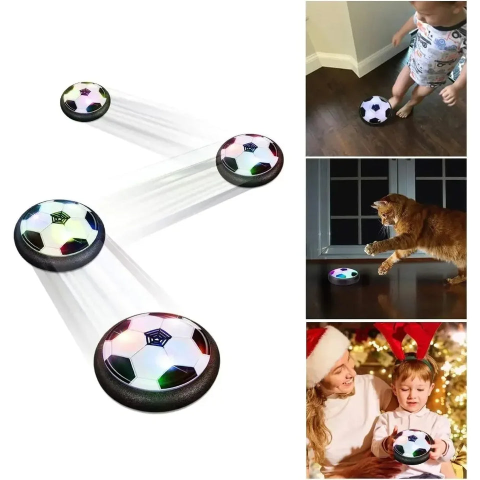 Magic UFO Ball Dog Pet Interactive Toy Flying Saucer Football With Music LED Light Indoor Outdoor Game Pet Toy Ball Kids Children Birthday Gift