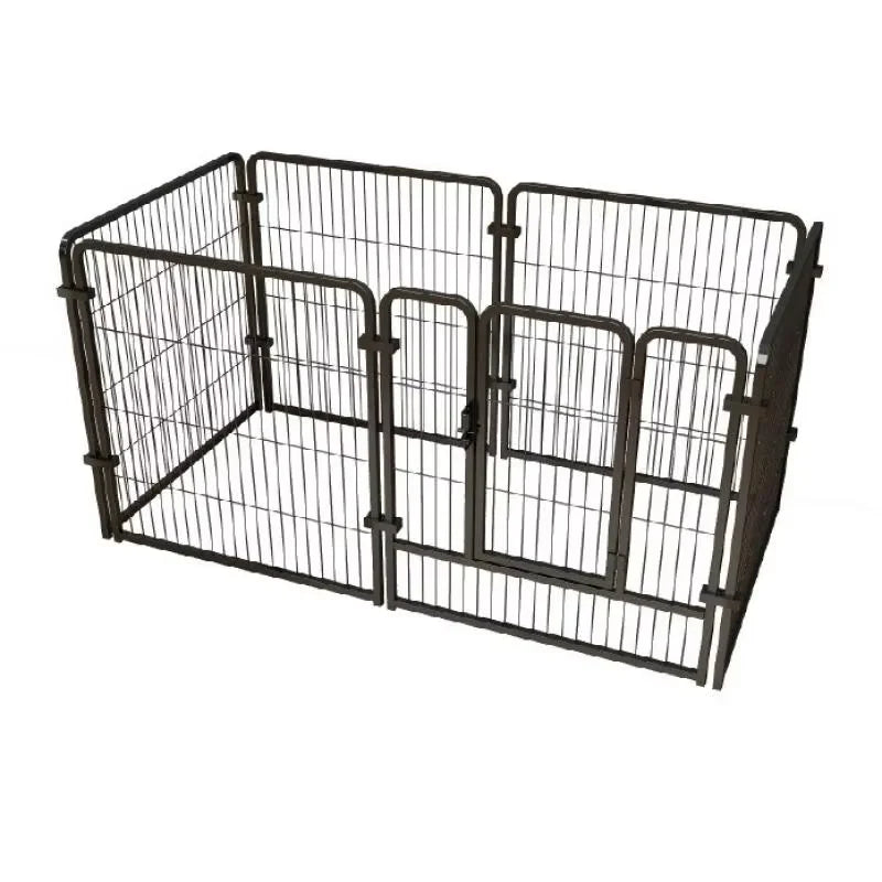 Foldable 6-Panel Pet Playpen & Safety Fence