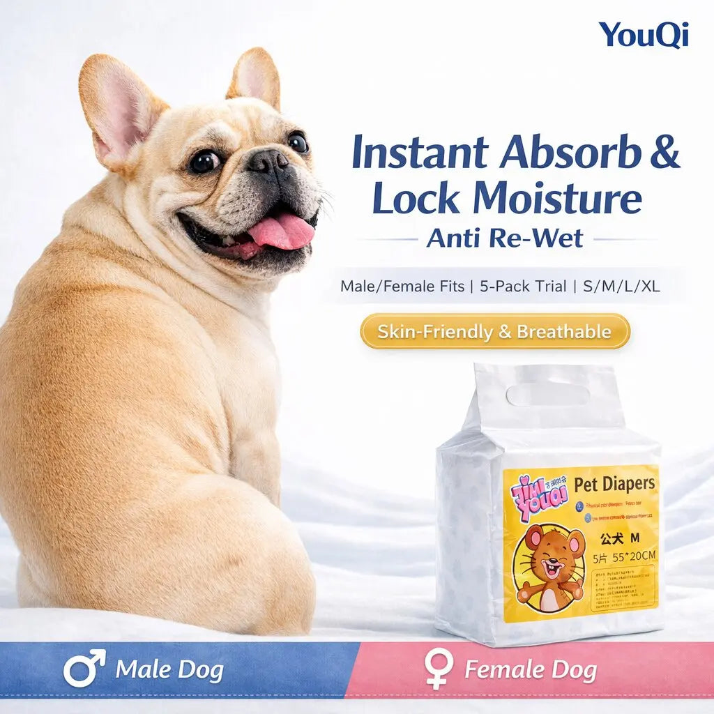 30-Count Disposable Pet Diapers