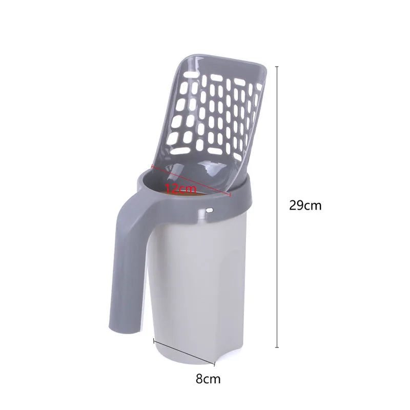 Removable-Filter Cat Litter Scoop
