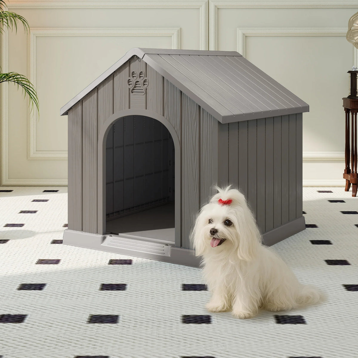 Weather-Resistant Outdoor Dog House