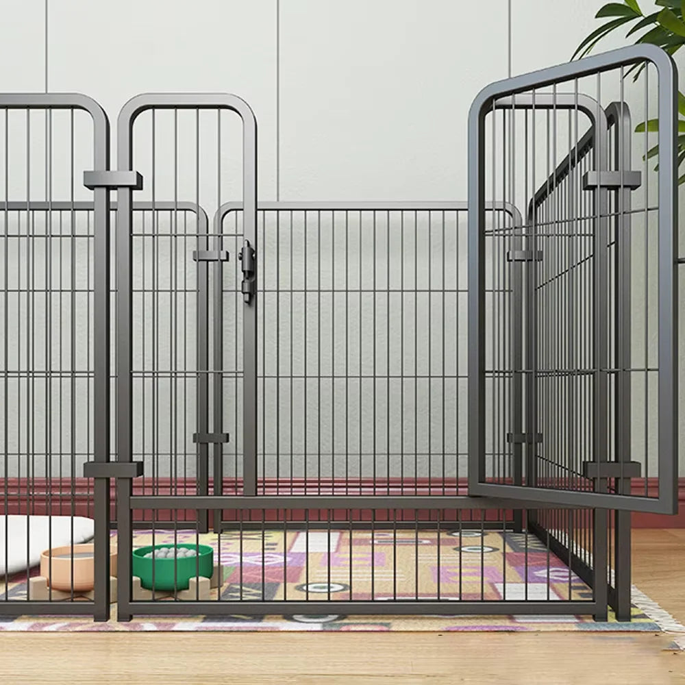 Foldable 6-Panel Pet Playpen & Safety Fence