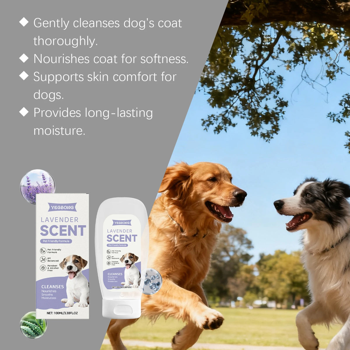 Oatmeal 4-in-1 Dog Shampoo
