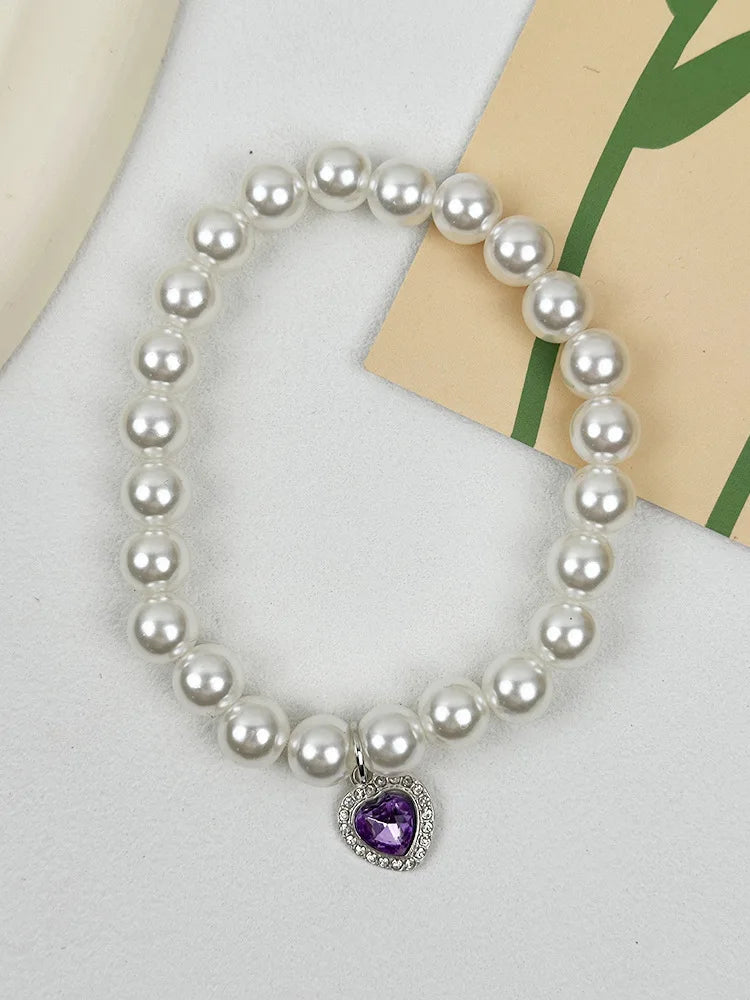 Princess Style Pet Pearl Collar for Dogs Cats - Cute Jewelry Accessory for Puppy Kitten Chihuahua Perfect Wedding Gift