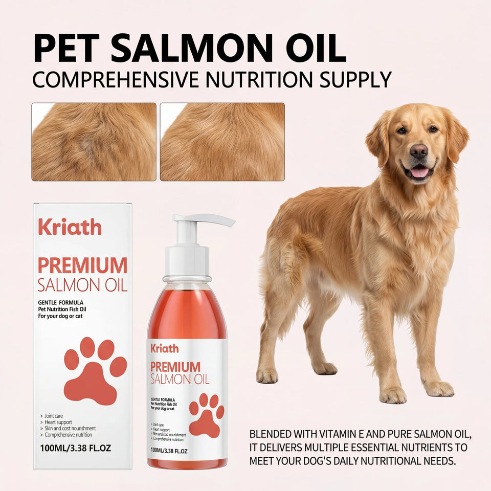 Salmon Oil for Dogs & Cats, 100ml