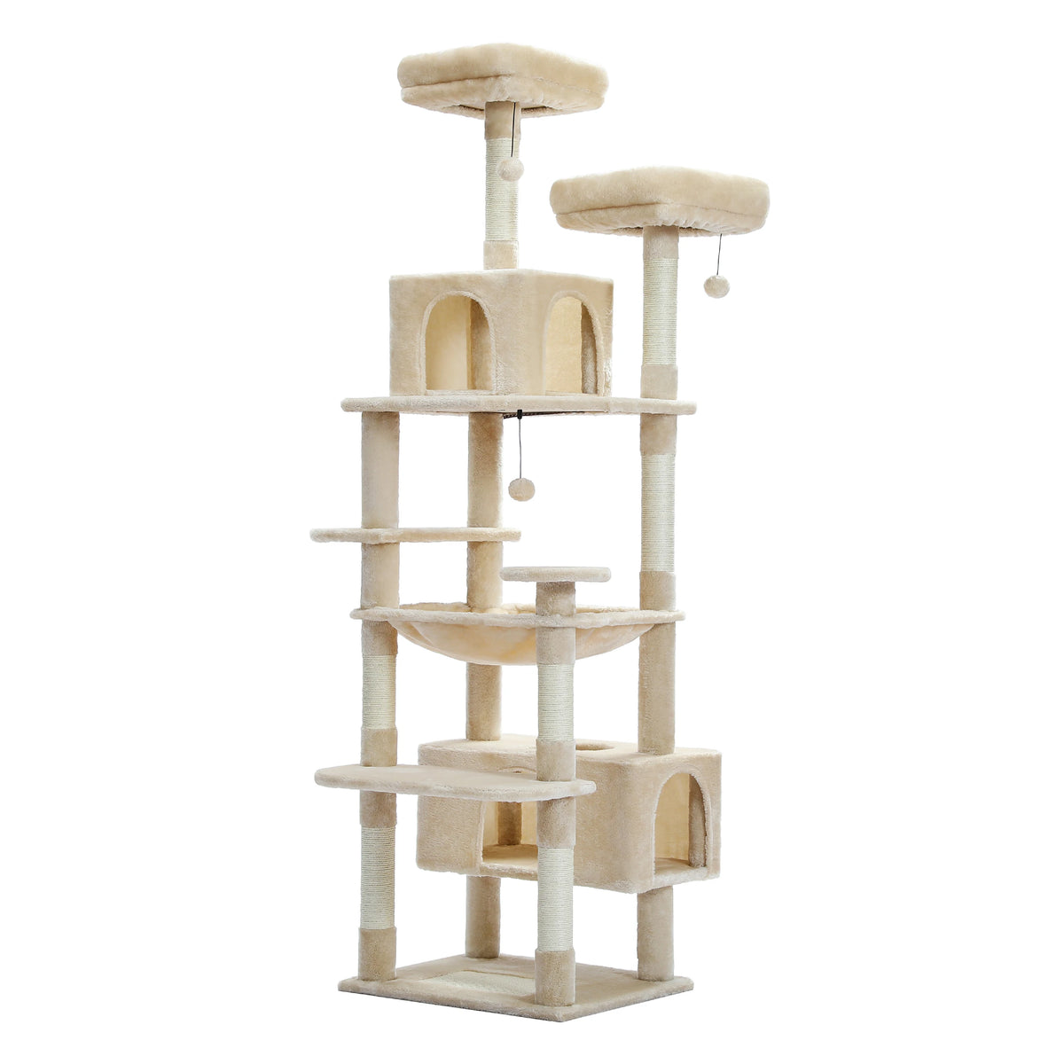 Large Multi-Level Cat Tower with Caves & Perches