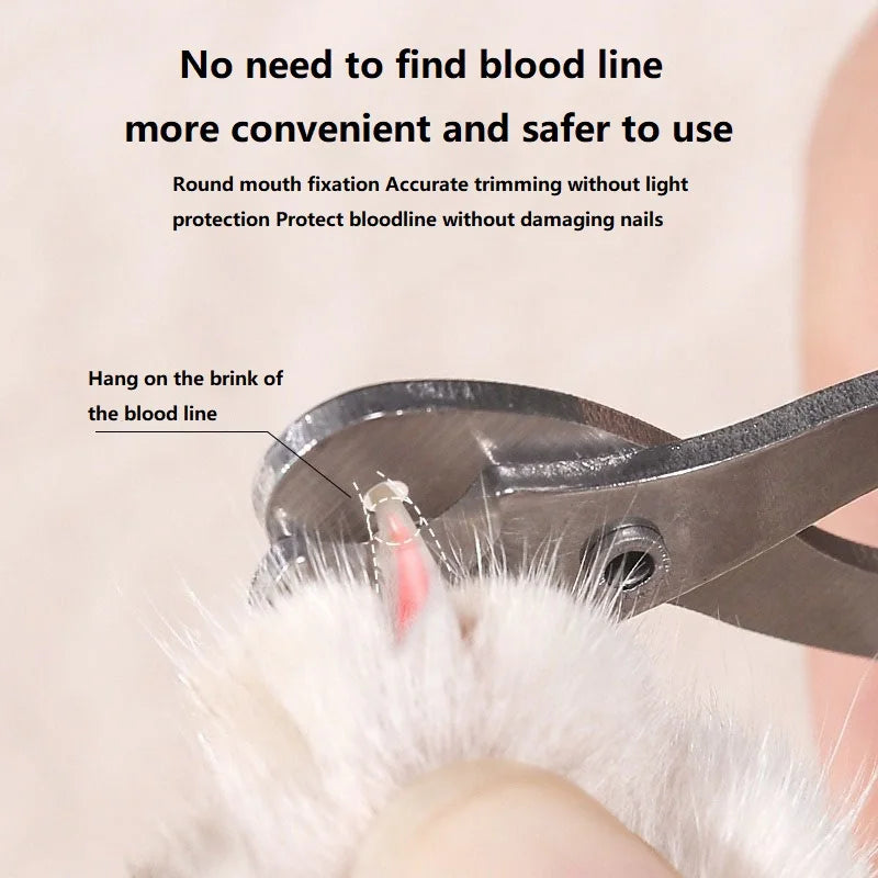 Puppy Nail Clippers Cat Claw Scissors for Dogs Beauty Clipper Scissors for Cat Nails Pet Rabbit Nail Cutter GZJJ03