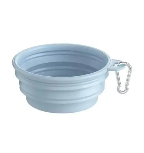 350ml Foldable Pet Water Bowl - Silicone Folding Bowl for Dogs and Cats Suitable for Outdoor Travel and Puppies