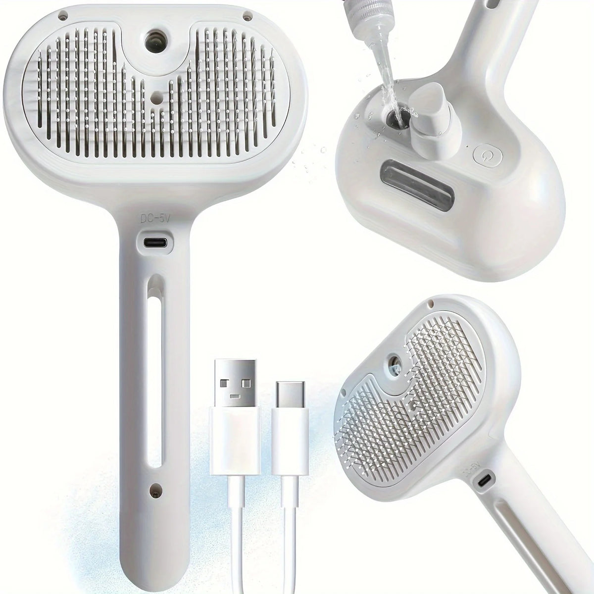 Pet Spray Comb & Mist Grooming Brush