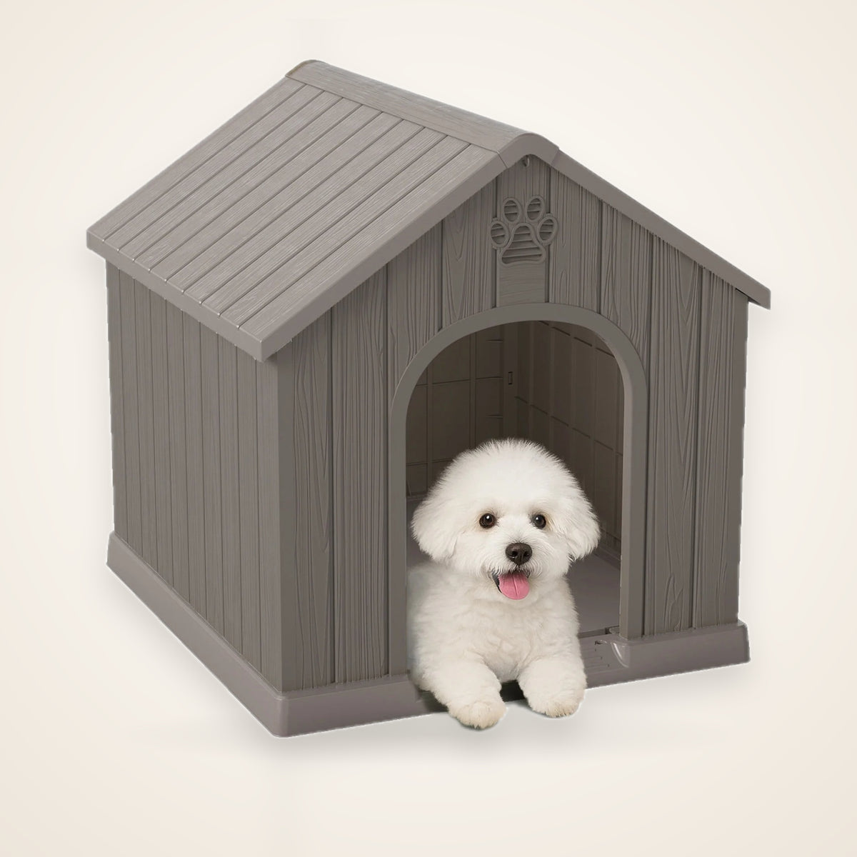 Weather-Resistant Outdoor Dog House – studio photo