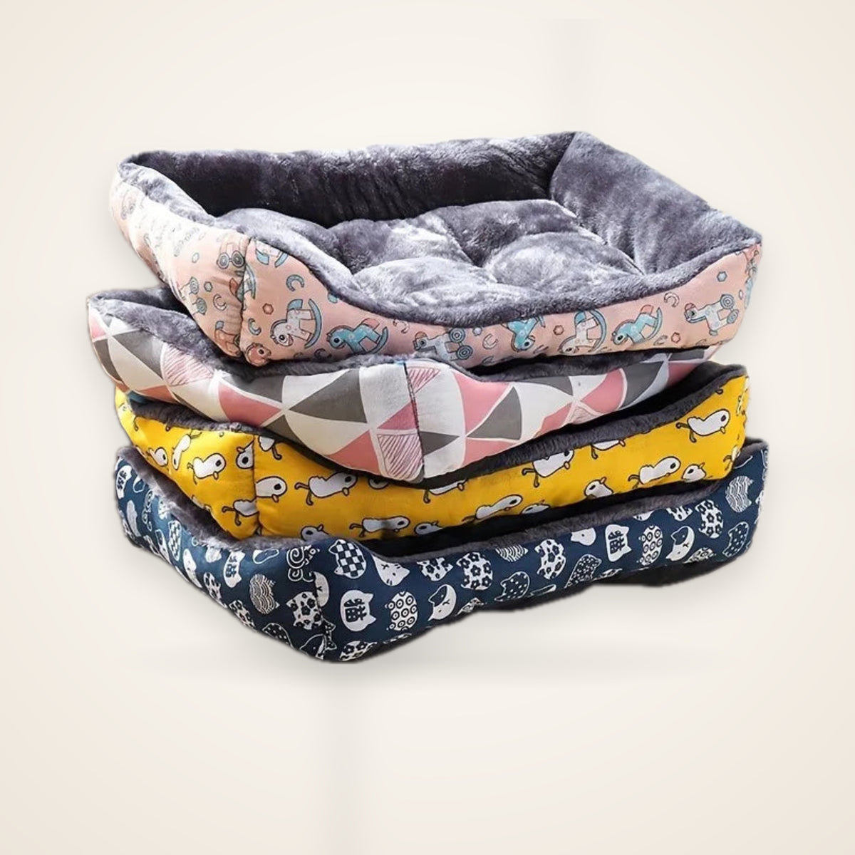 Sofa-Style Winter Pet Bed for Dogs & Cats – studio photo