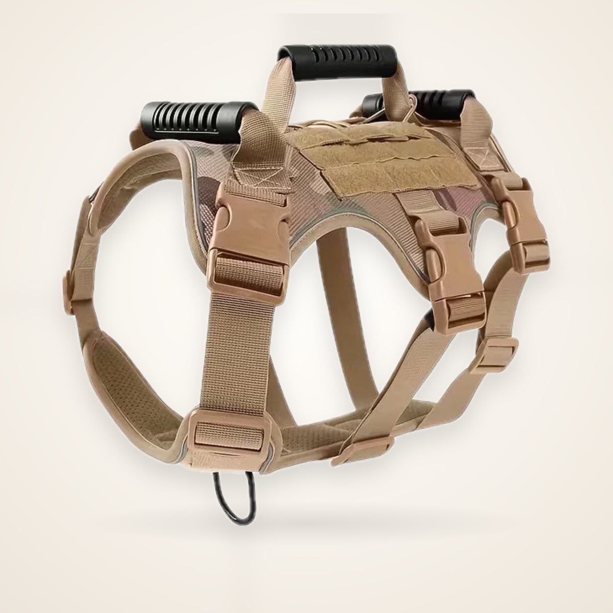 Reflective No-Pull Harness & Grooming Brush Set – studio photo