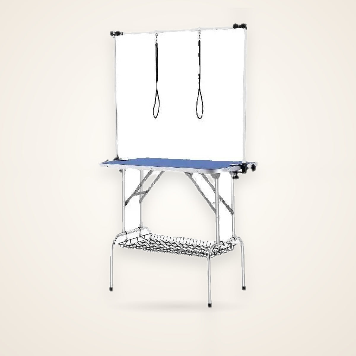 Foldable Pet Grooming Table with Dual Arms – studio photo
