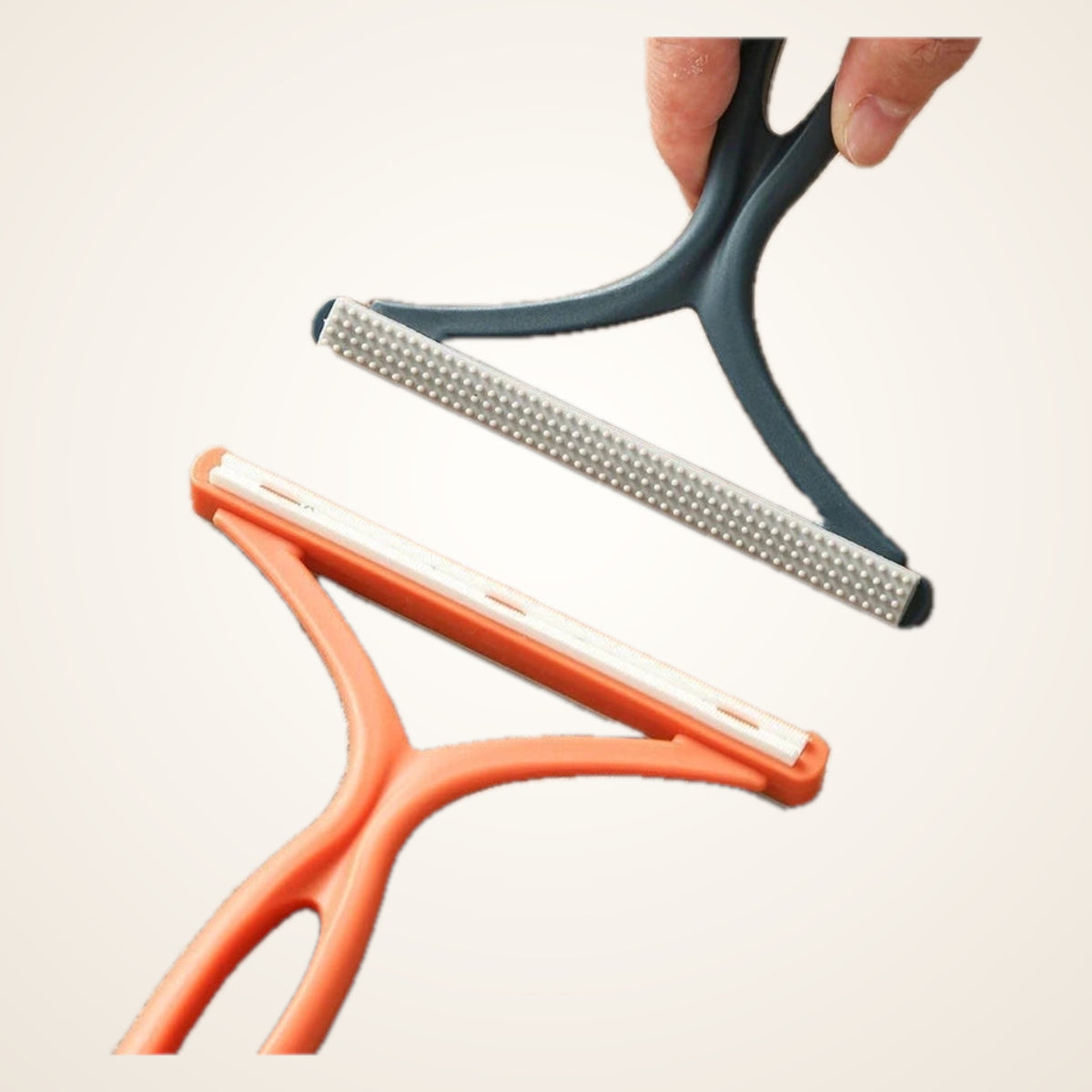1pc 2in1 Double Sided Pet Hair Remover Lint Remover Clean Tool Shaver Sweater Cleaner Fabric Shaver Scraper For Clothes Carpet – studio photo