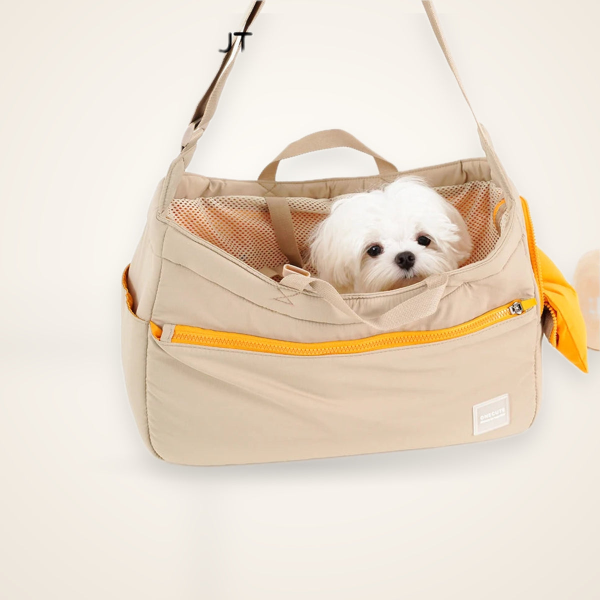 Airline-Style Foldable Dog Carrier Backpack – studio photo